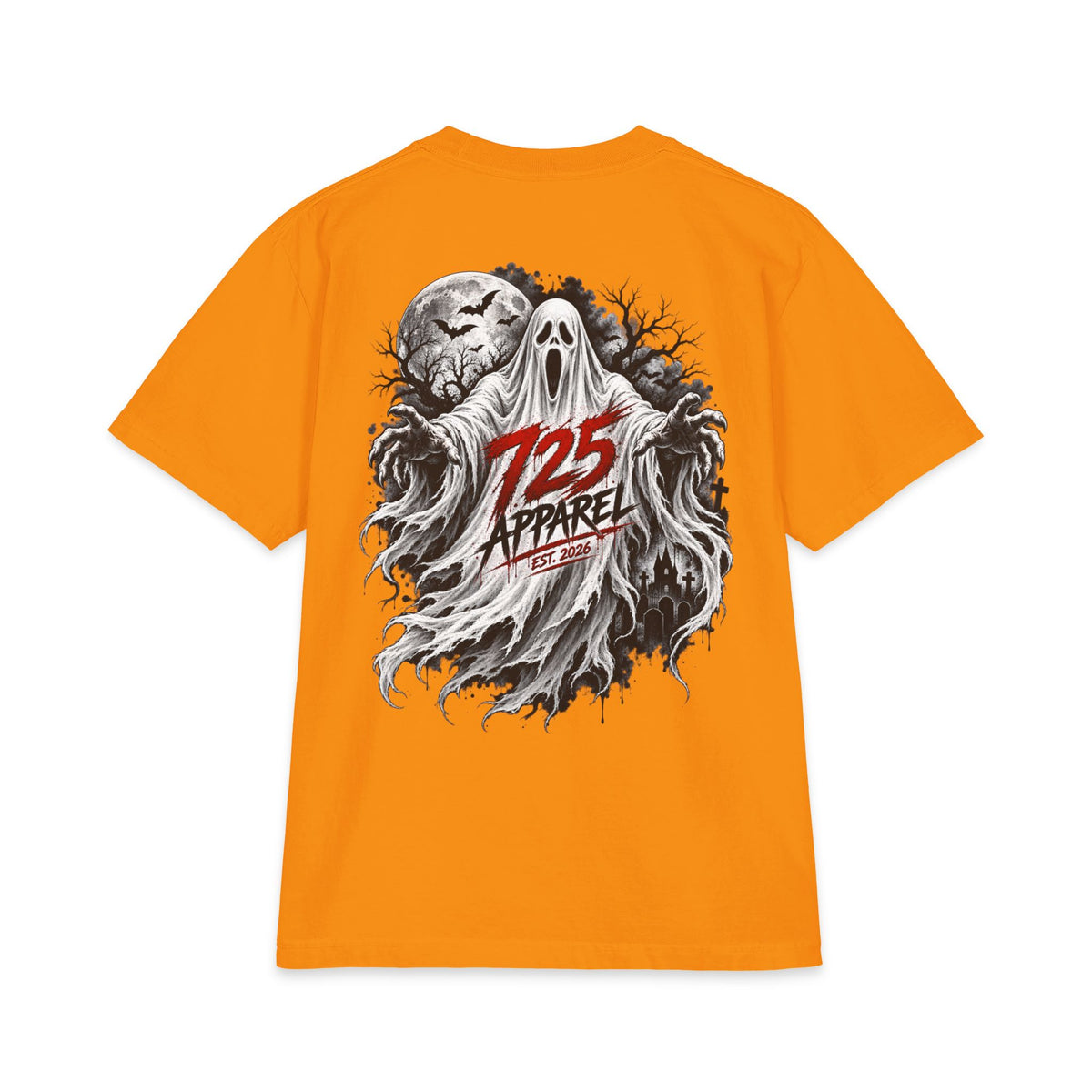 Halloween Ghost T‑Shirt — 725 Apparel Horror Tee