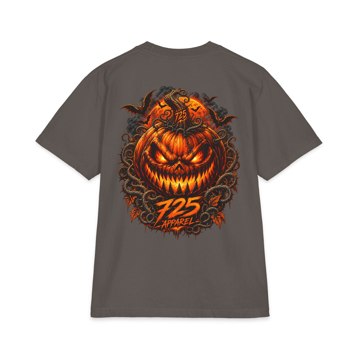 Halloween Pumpkin T-Shirt — 725 Apparel Spooky Jack-O'-Lantern Tee