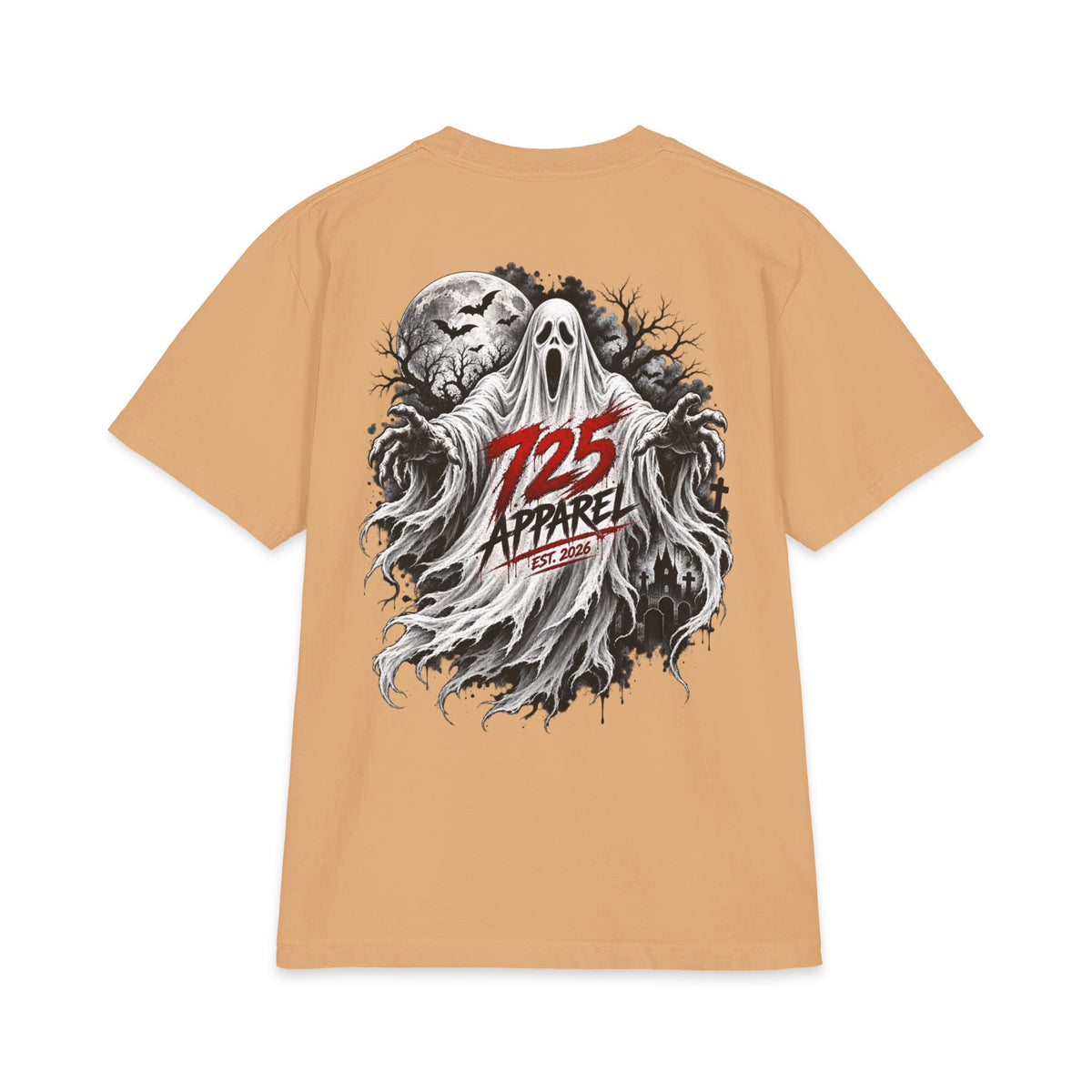 Halloween Ghost T‑Shirt — 725 Apparel Horror Tee