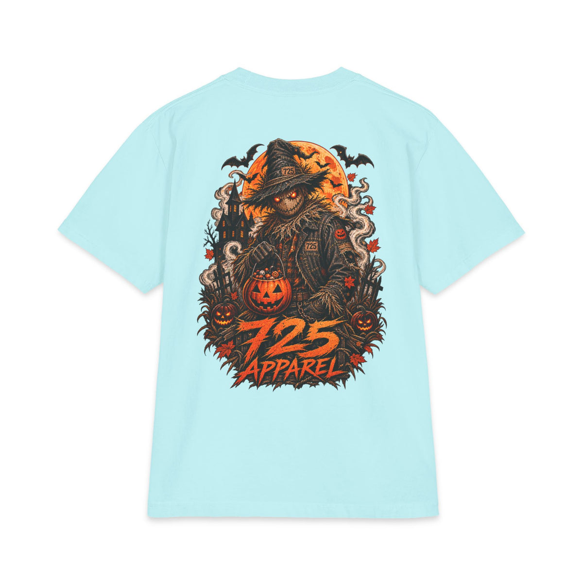 Halloween Scarecrow T-Shirt — 725 Apparel Spooky Pumpkin Graphic