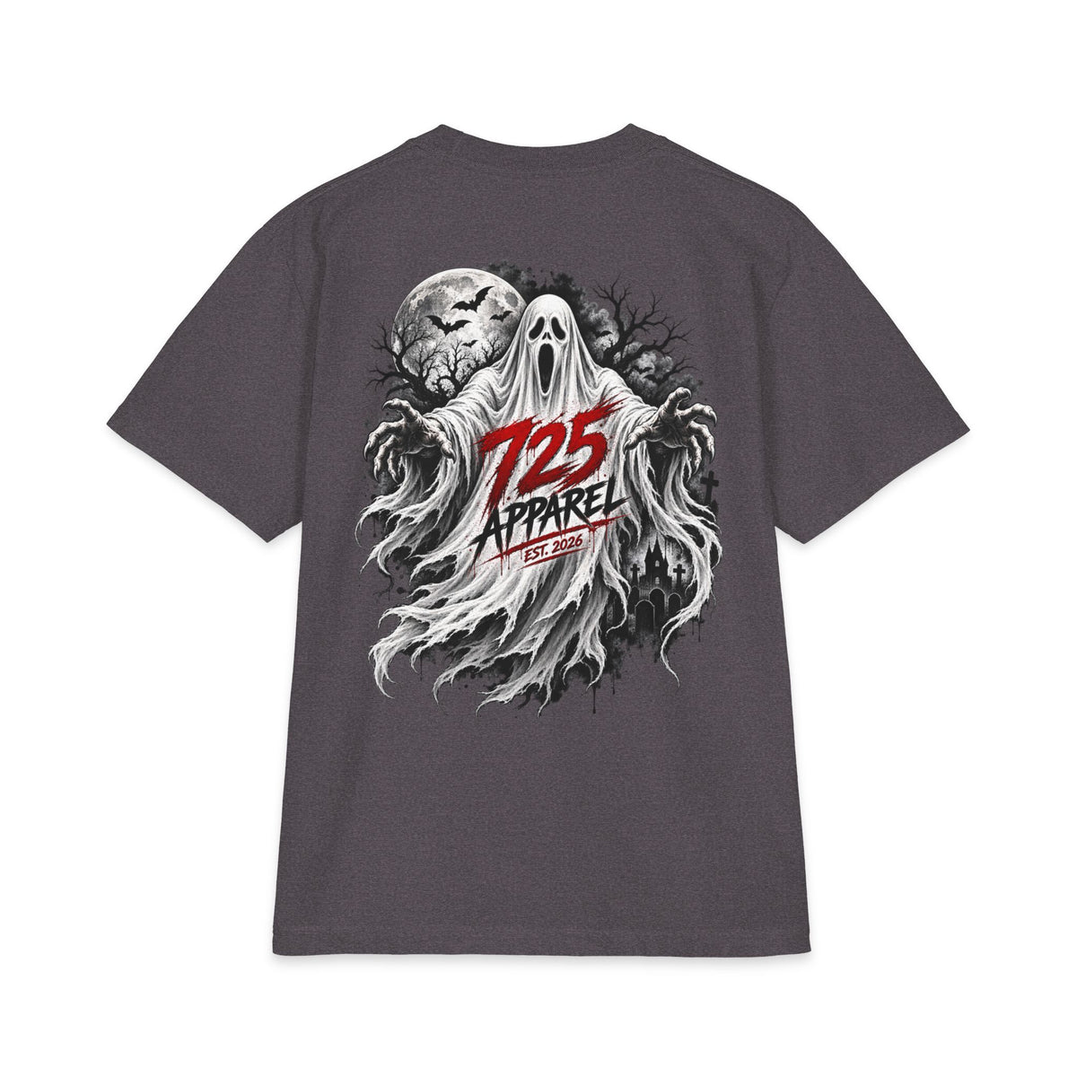 Halloween Ghost T‑Shirt — 725 Apparel Horror Tee