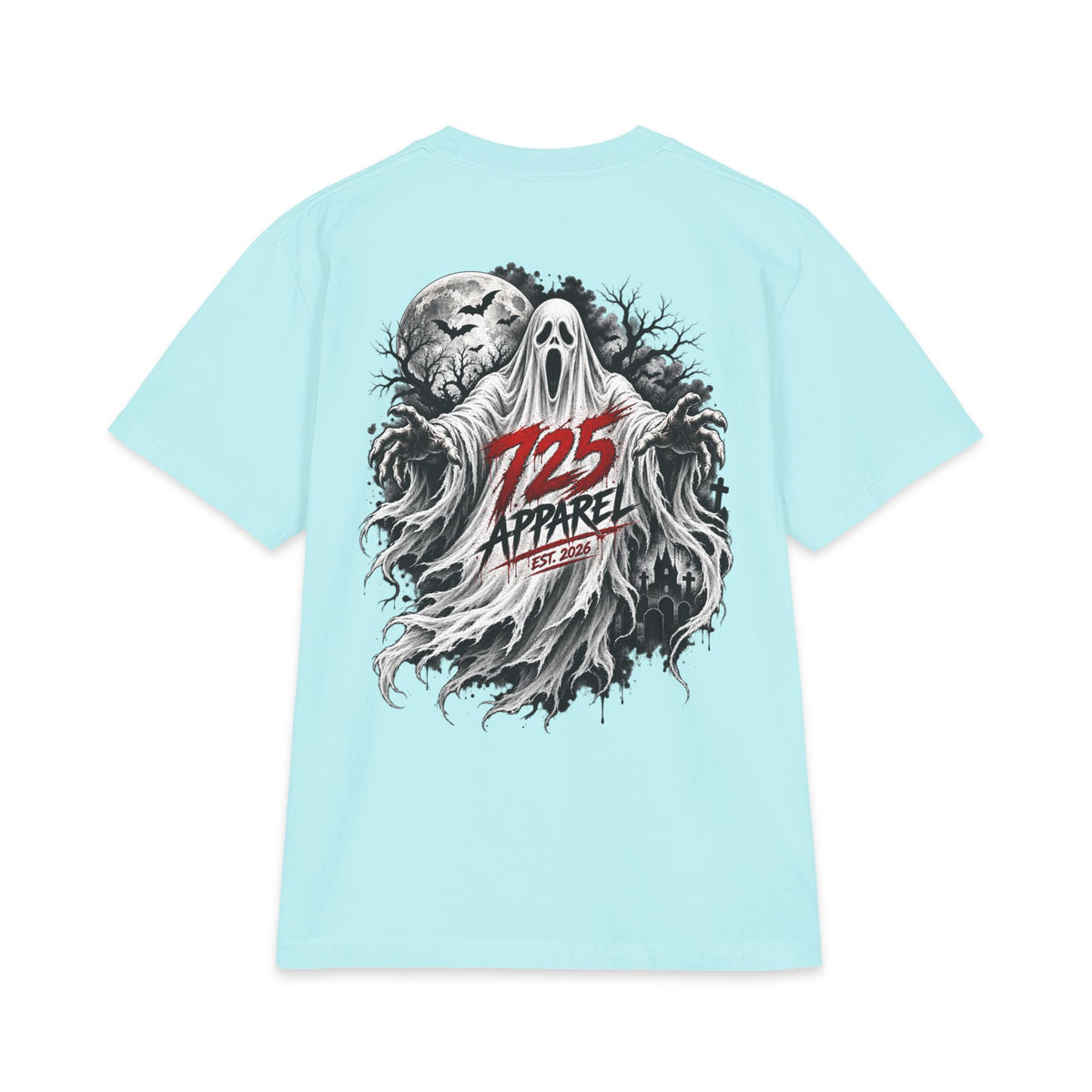 Halloween Ghost T‑Shirt — 725 Apparel Horror Tee