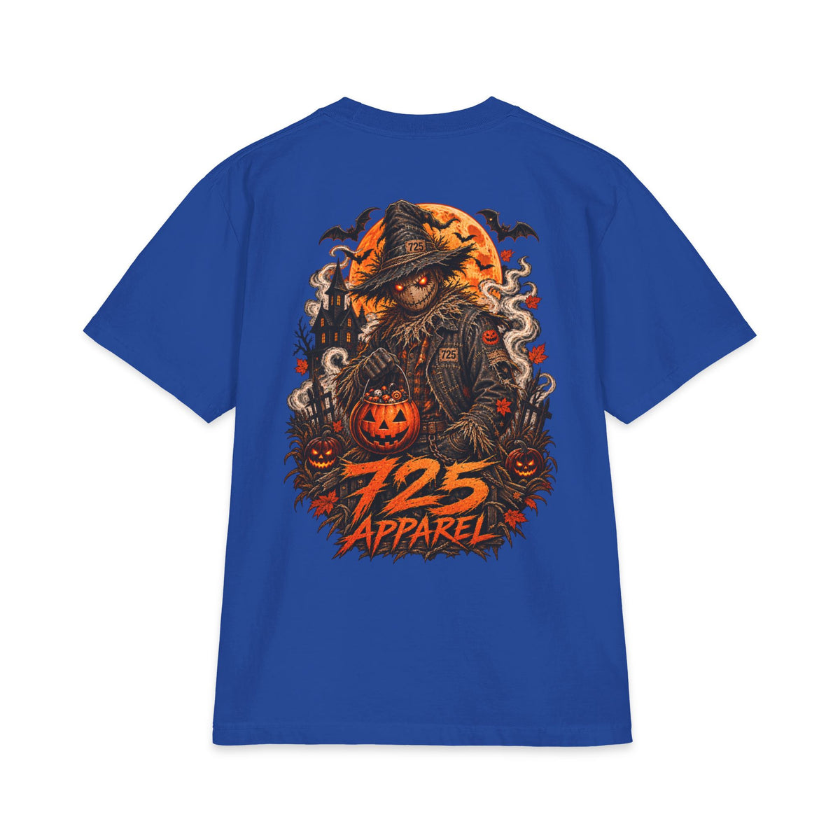 Halloween Scarecrow T-Shirt — 725 Apparel Spooky Pumpkin Graphic