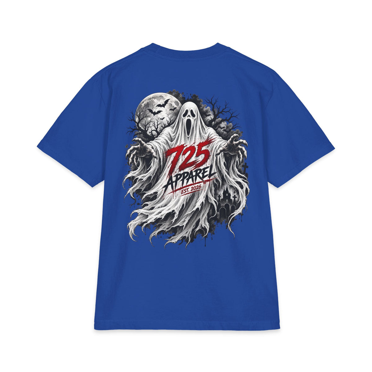 Halloween Ghost T‑Shirt — 725 Apparel Horror Tee