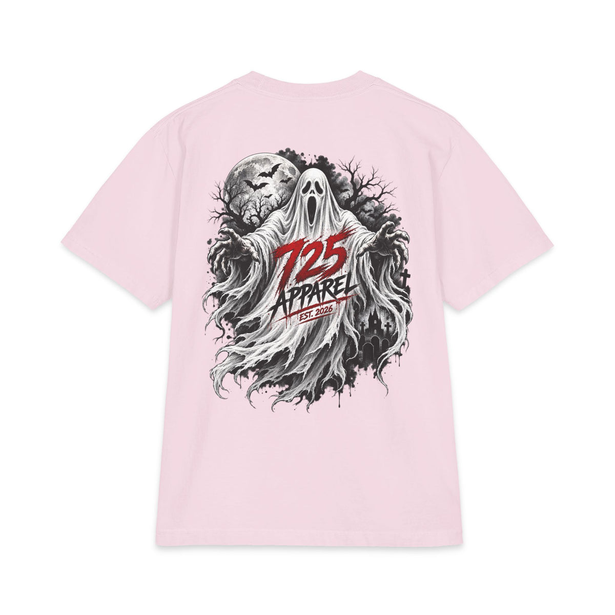 Halloween Ghost T‑Shirt — 725 Apparel Horror Tee
