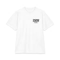 725 Apparel Logo T‑Shirt — Vintage Circular Back Print, Front Chest Emblem