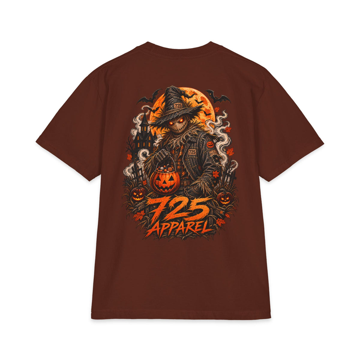 Halloween Scarecrow T-Shirt — 725 Apparel Spooky Pumpkin Graphic