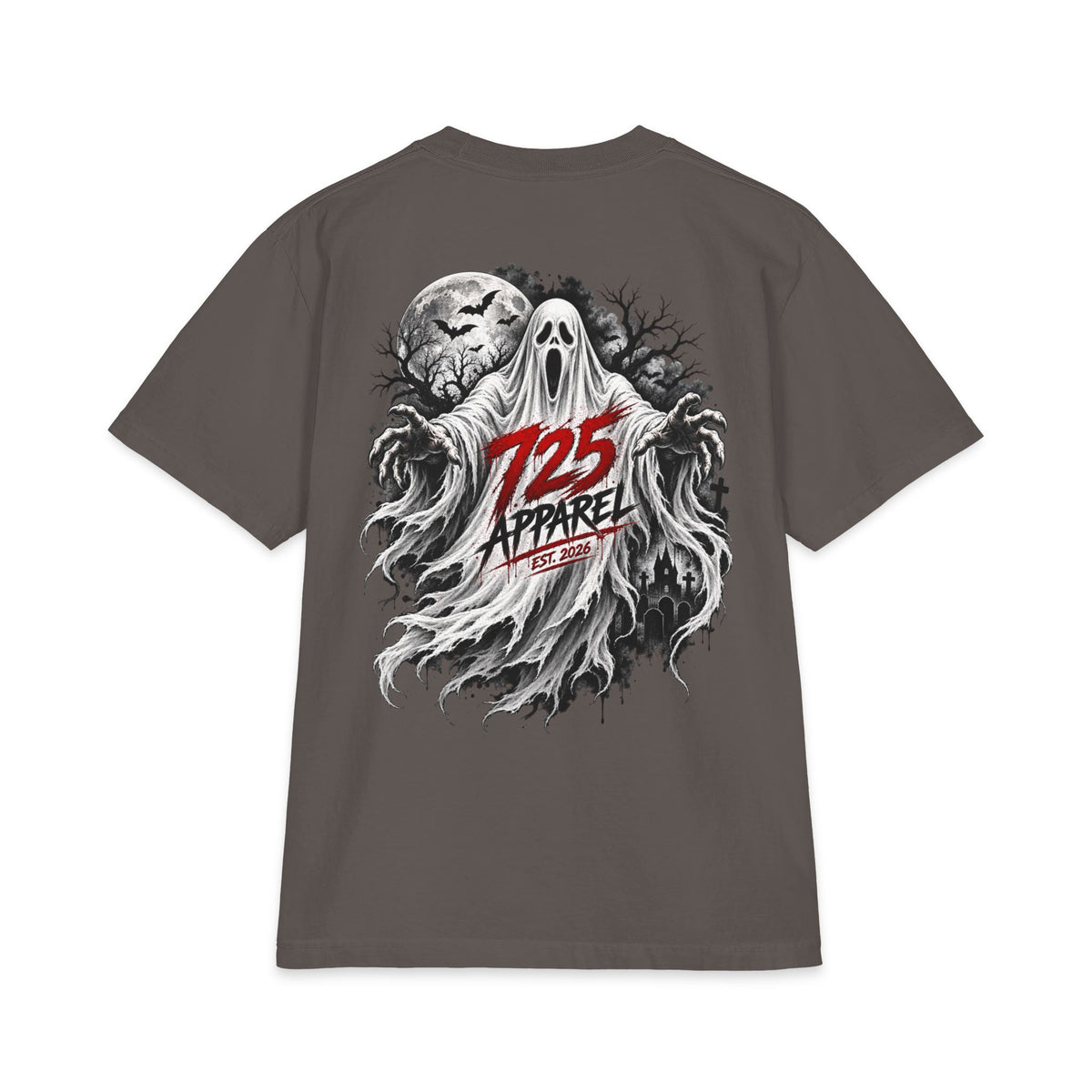 Halloween Ghost T‑Shirt — 725 Apparel Horror Tee
