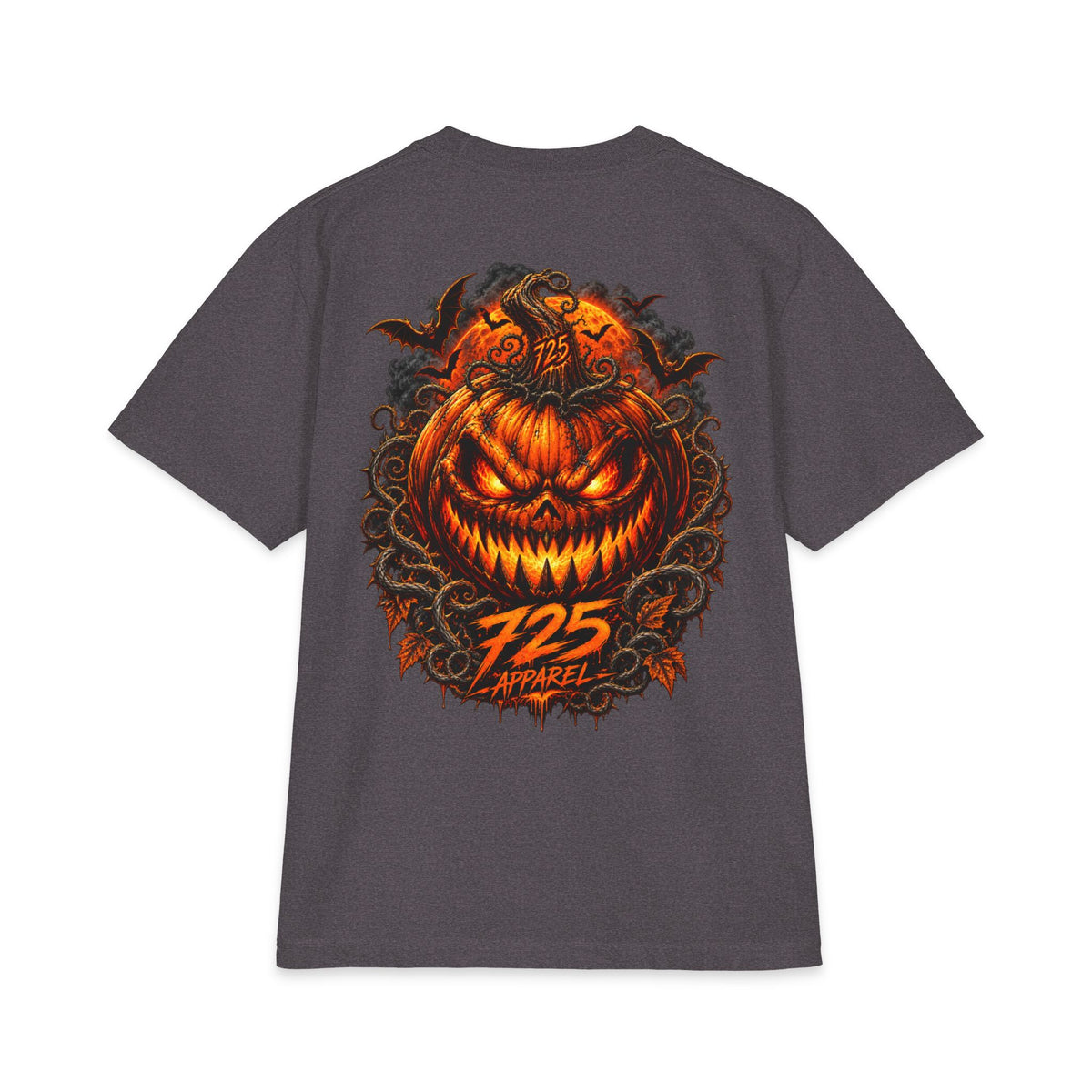 Halloween Pumpkin T-Shirt — 725 Apparel Spooky Jack-O'-Lantern Tee