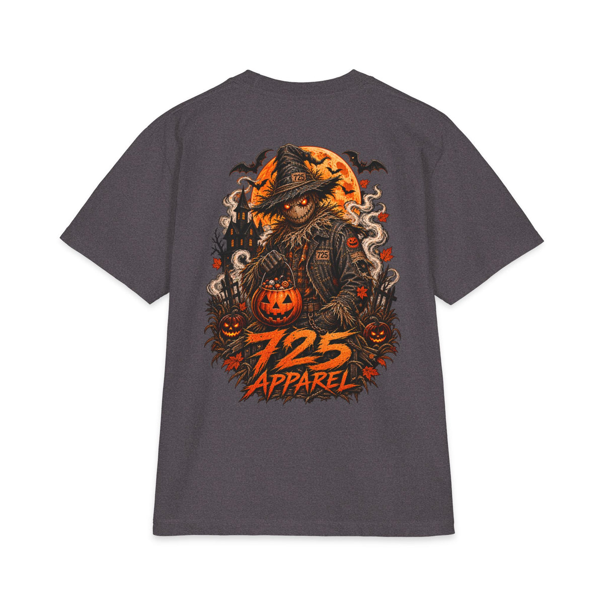 Halloween Scarecrow T-Shirt — 725 Apparel Spooky Pumpkin Graphic